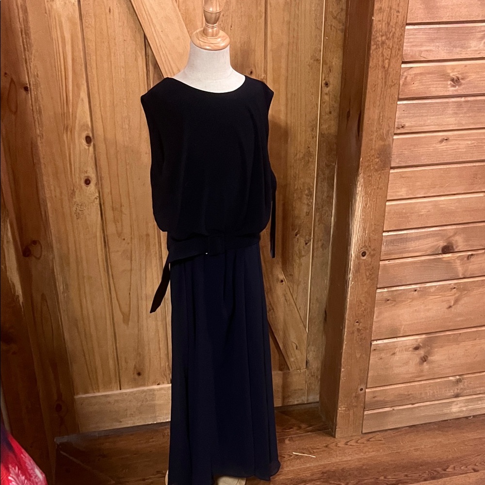 Ralph Lauren navy Sleeveless Dress with shorts underneath